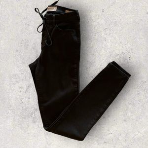 Pacsun | Black Lace-tie Skinny Jeans